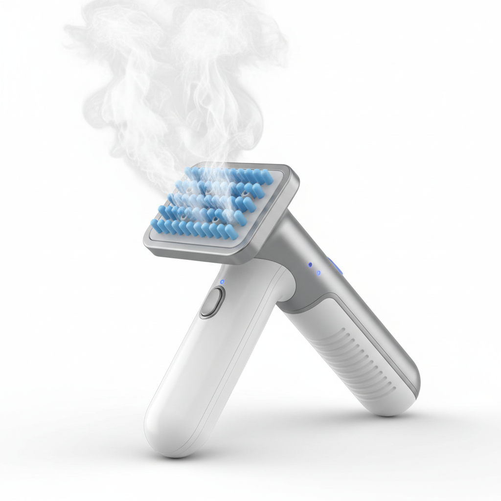 Electric Steam Grooming Brush for Cats and Dogs — 4urPet